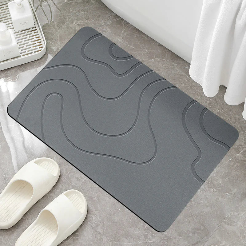 Non-Slip Diatom Absorbent Bathroom Mat