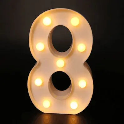 LED Alphabet Letters