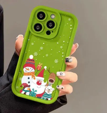 Santa Claus Phone Case Frosted for Apple