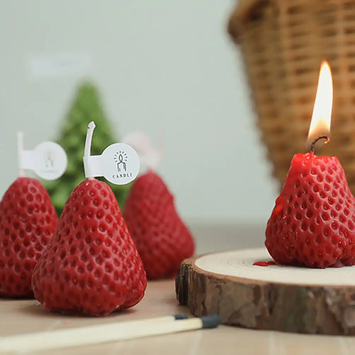 Strawberry Decorative Aromatic Candles