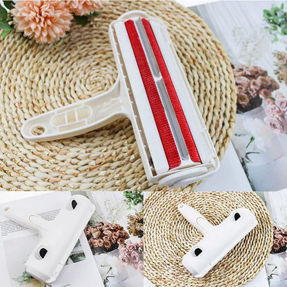 Self-Cleaning Pet Hair Remover Roller for Furniture