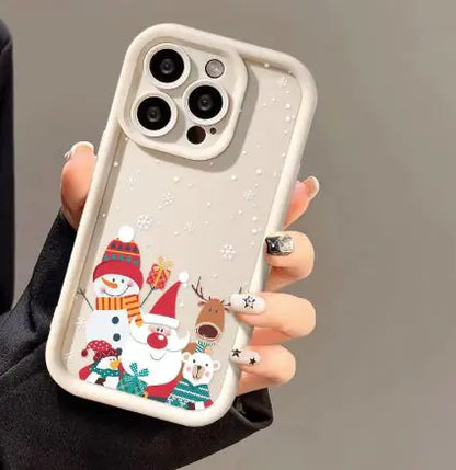 Santa Claus Phone Case Frosted for Apple