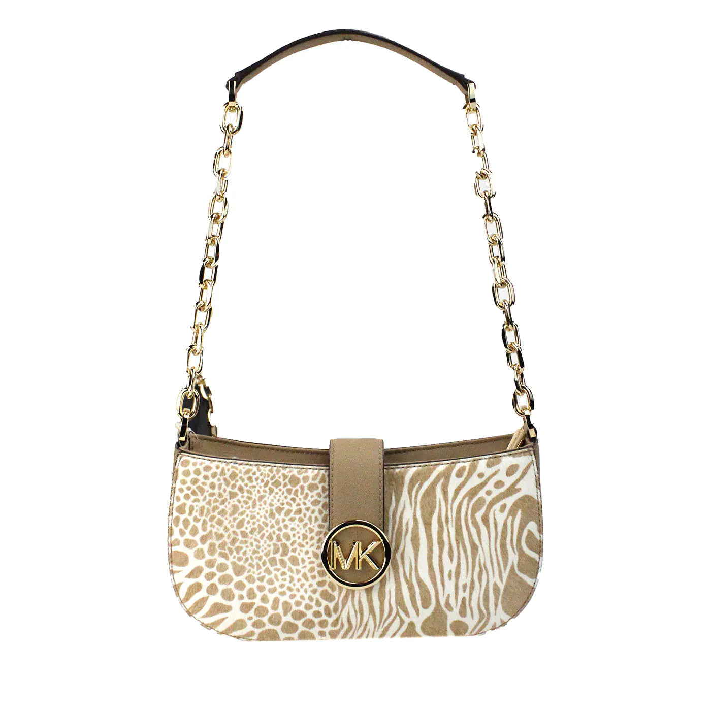 Michael Kors Carmen Small Haircalf Pouchette Shoulder Bag